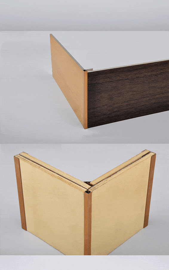 Nẹp góc vuông trong